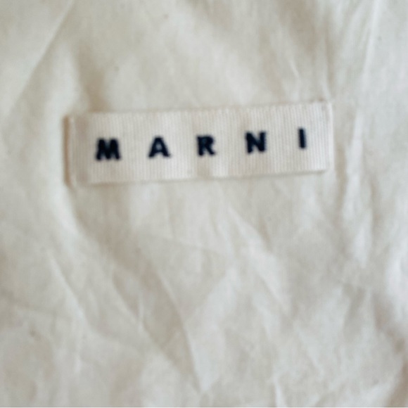 Marni Cream Shoe Dust Bag - Picture 2 of 3